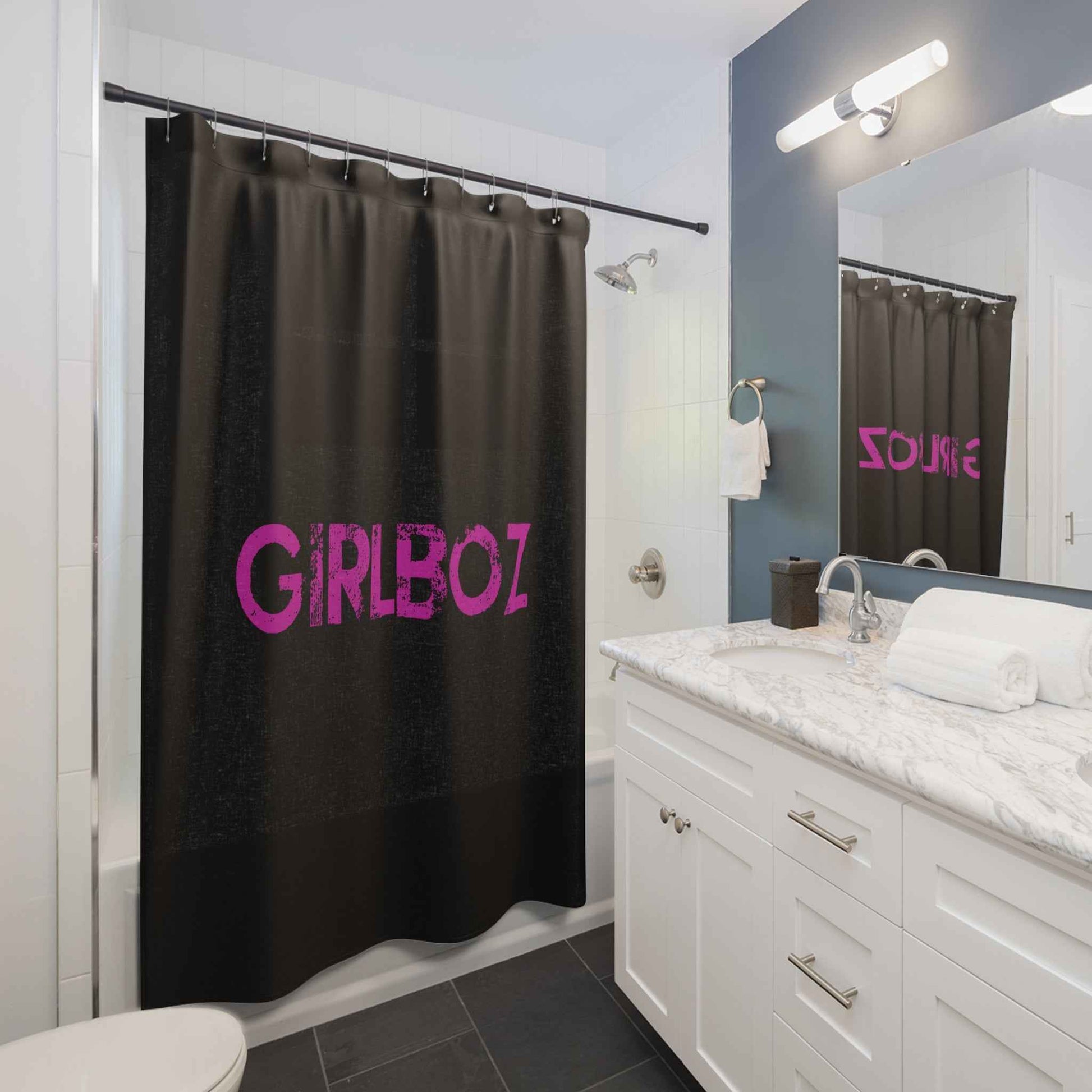 Shower Curtain - GIRLBOZ