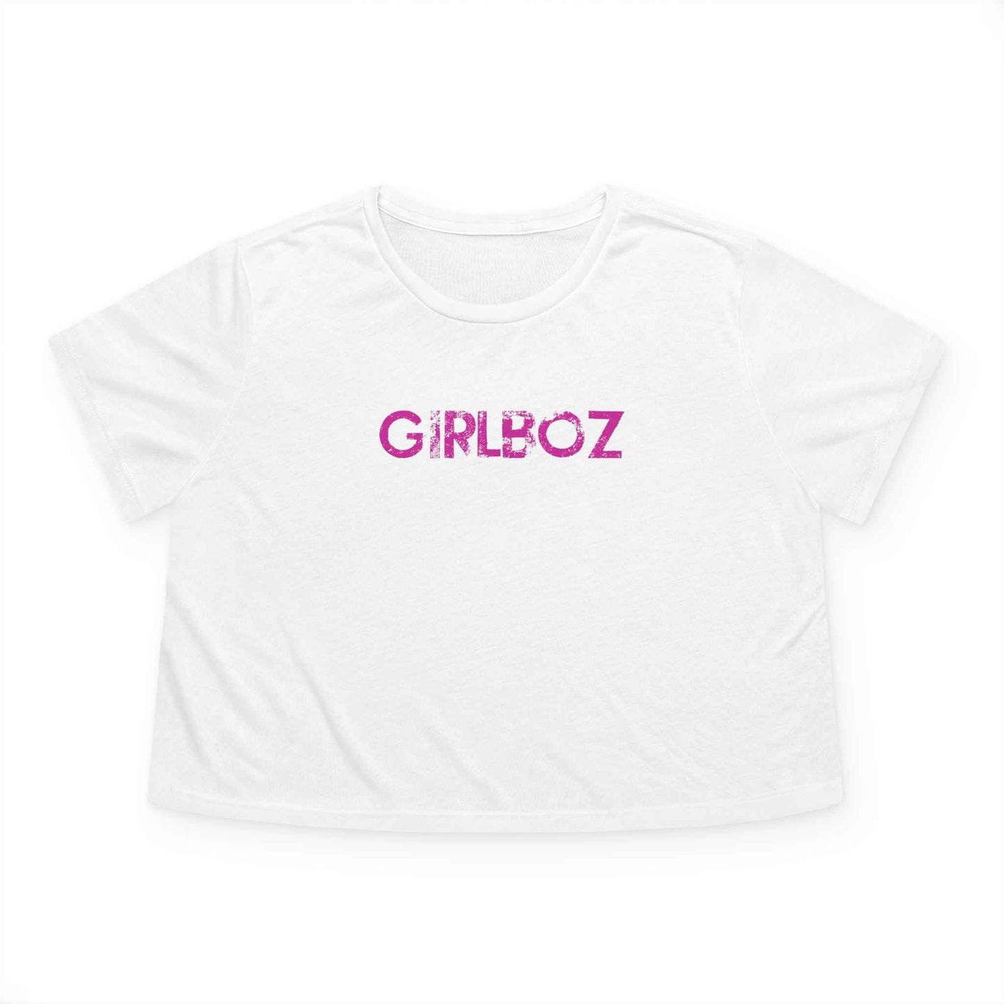 Women's Flowy Cropped Tee - GIRLBOZ