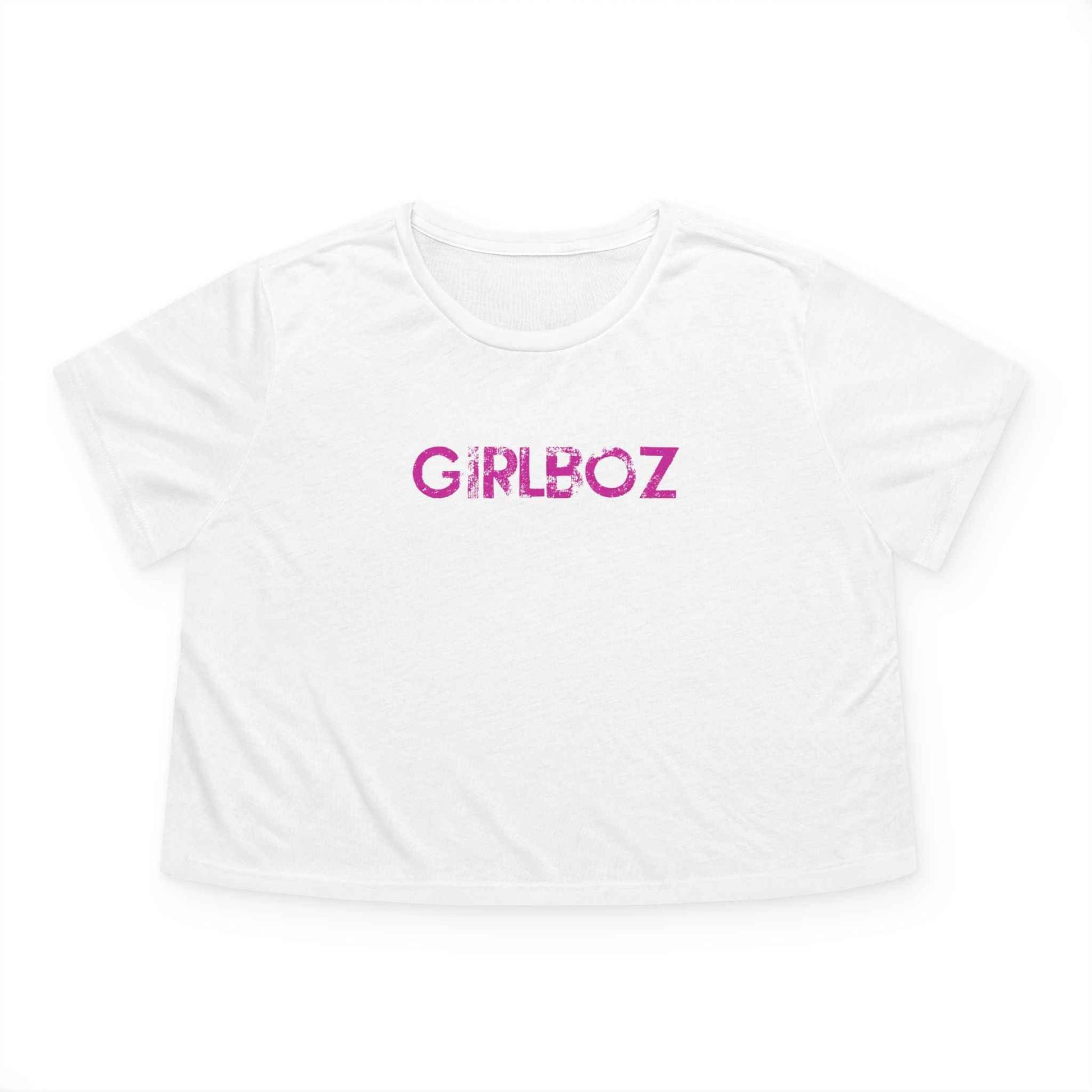 Women's Flowy Cropped Tee - GIRLBOZ