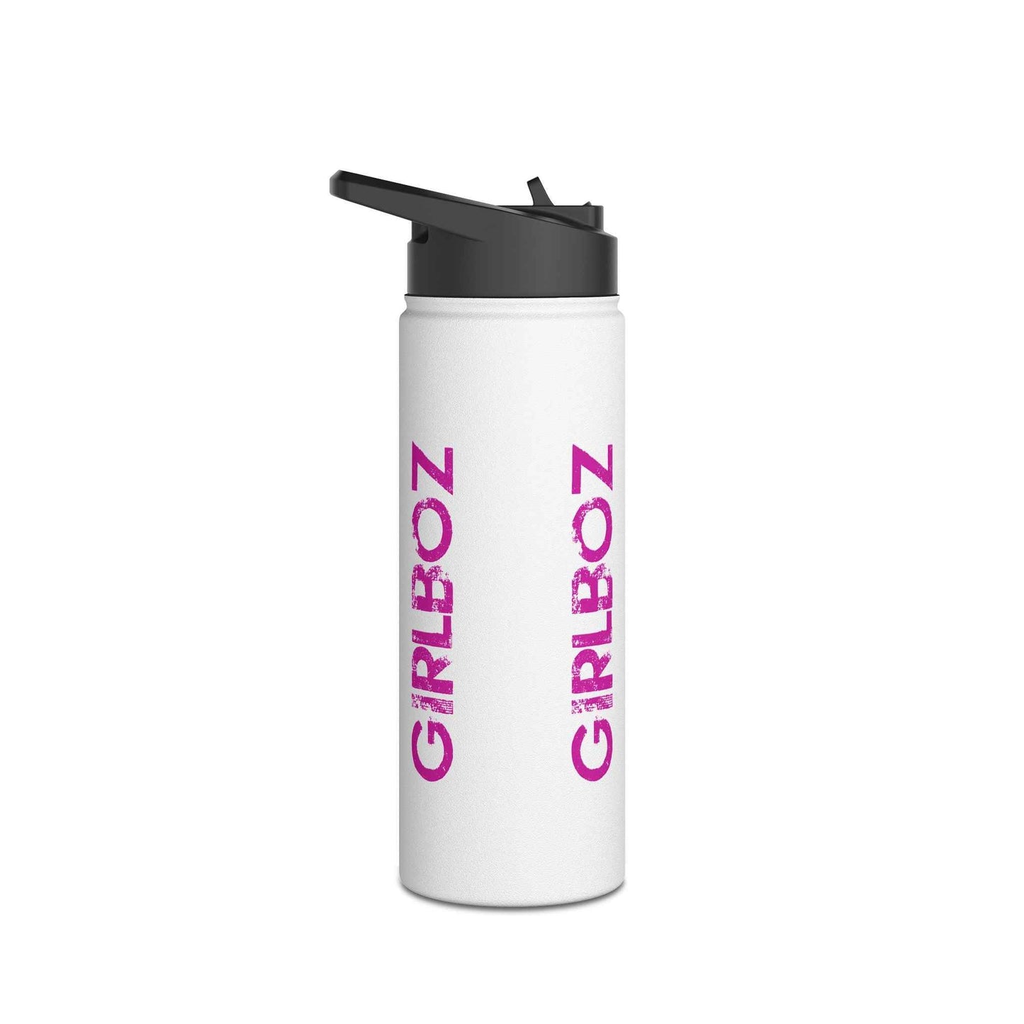 Stainless Steel Water Bottle, Standard Lid - GIRLBOZ