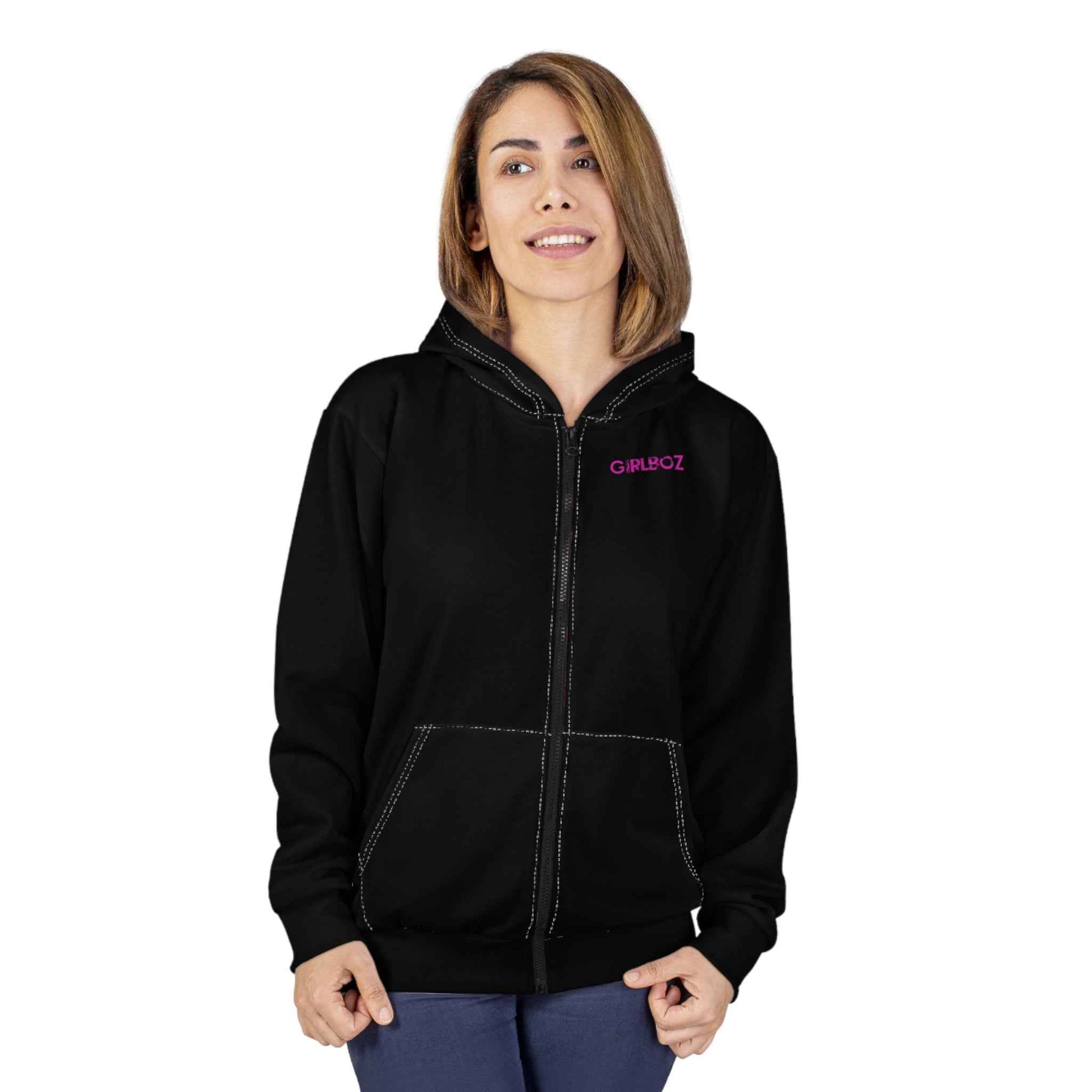 Unisex Zip Hoodie - GIRLBOZ