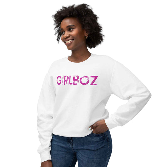Unisex Lightweight Crewneck Sweatshirt - GIRLBOZ