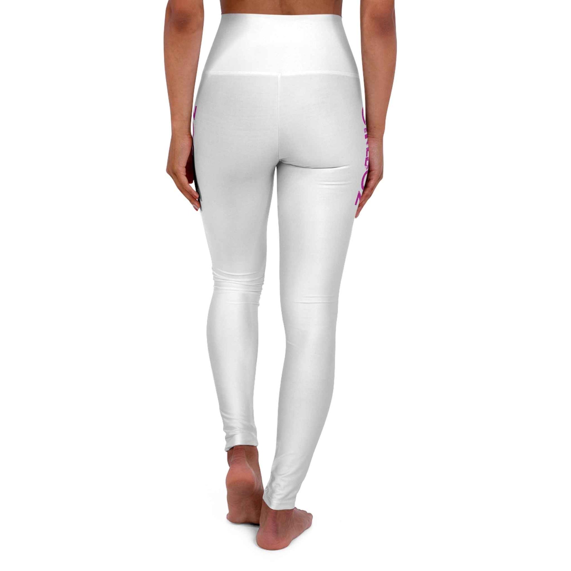 High Waisted Yoga Leggings - GIRLBOZ