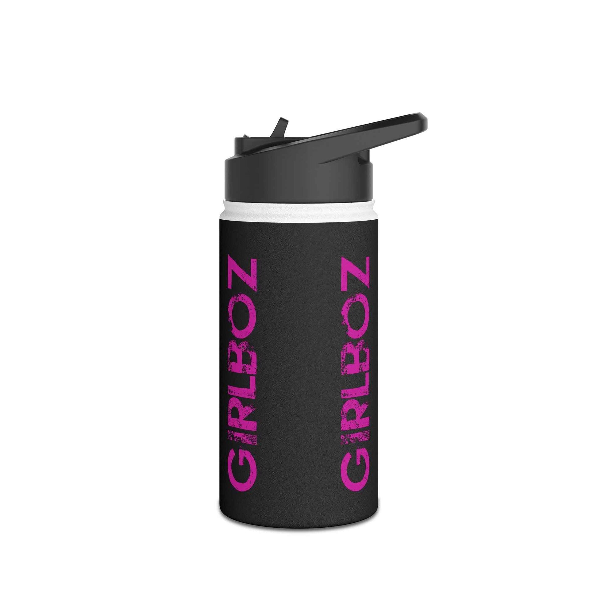 Stainless Steel Water Bottle, Standard Lid - GIRLBOZ