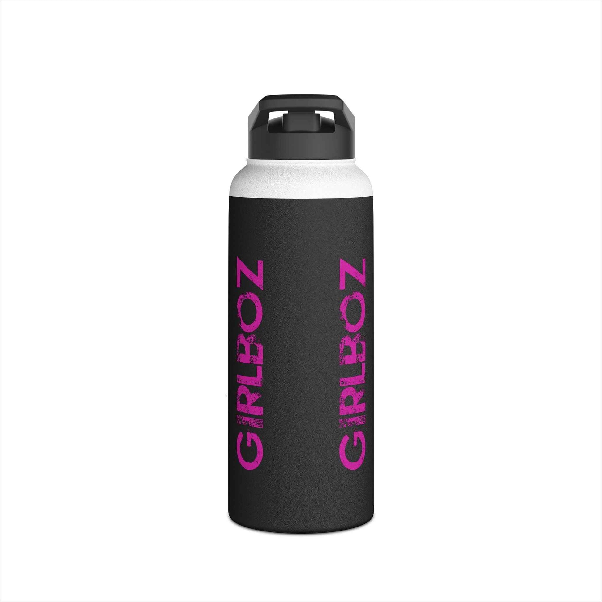 Stainless Steel Water Bottle, Standard Lid - GIRLBOZ