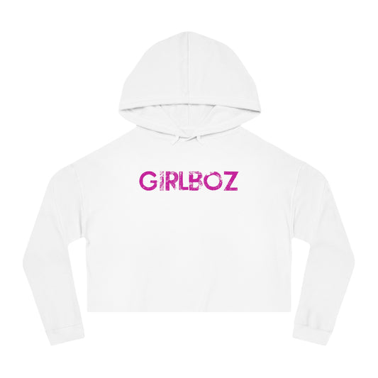 Women’s Cropped Hooded Sweatshirt - GIRLBOZ