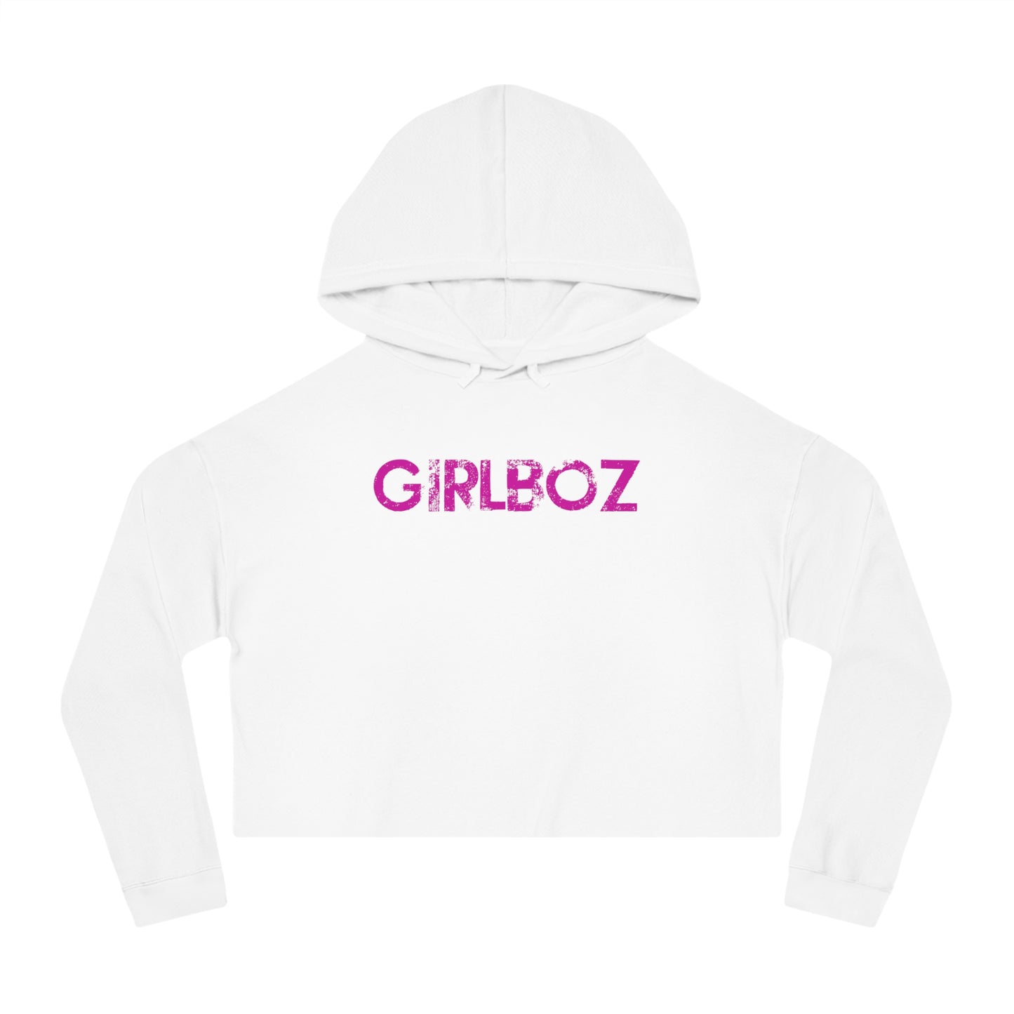 Women’s Cropped Hooded Sweatshirt - GIRLBOZ