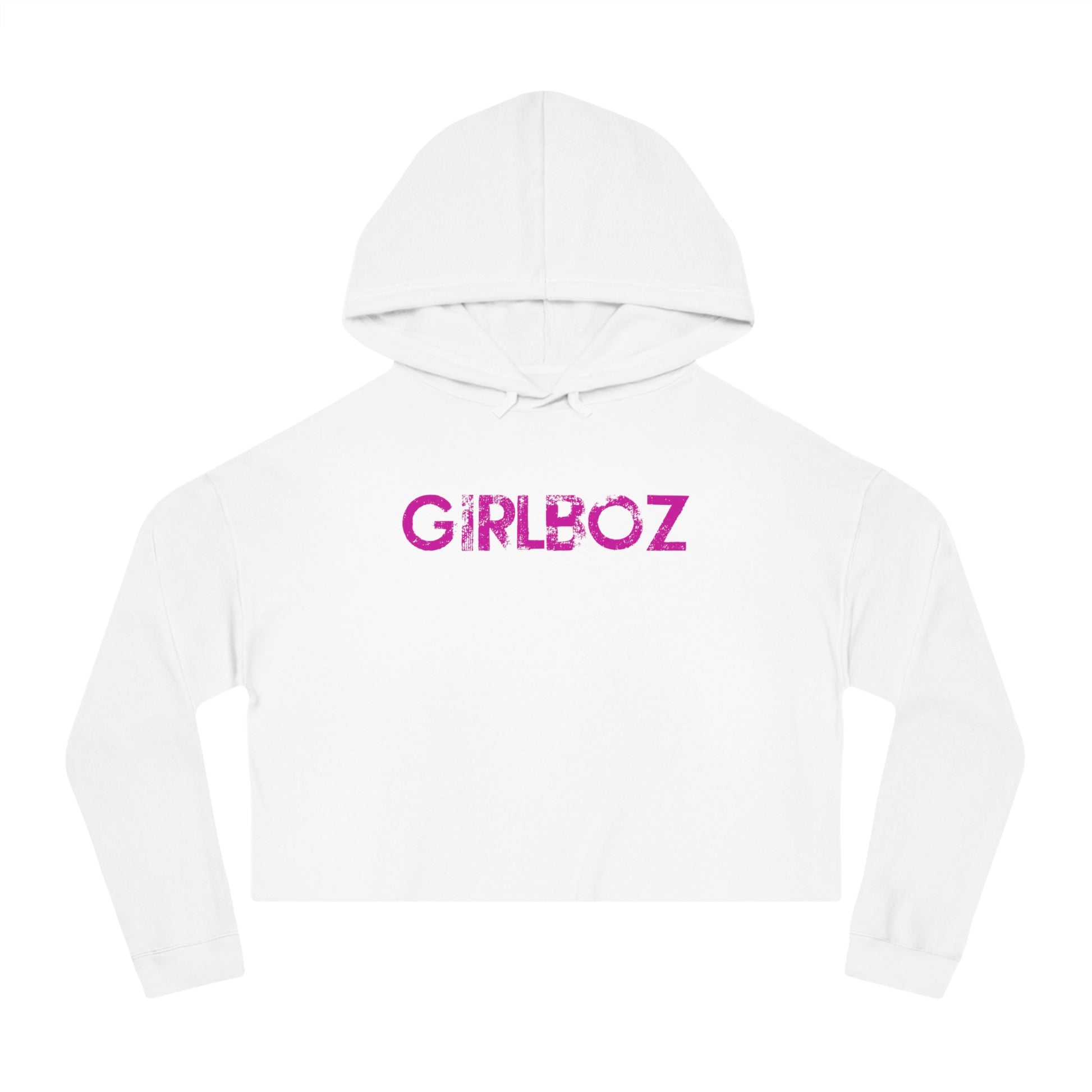 Women’s Cropped Hooded Sweatshirt - GIRLBOZ