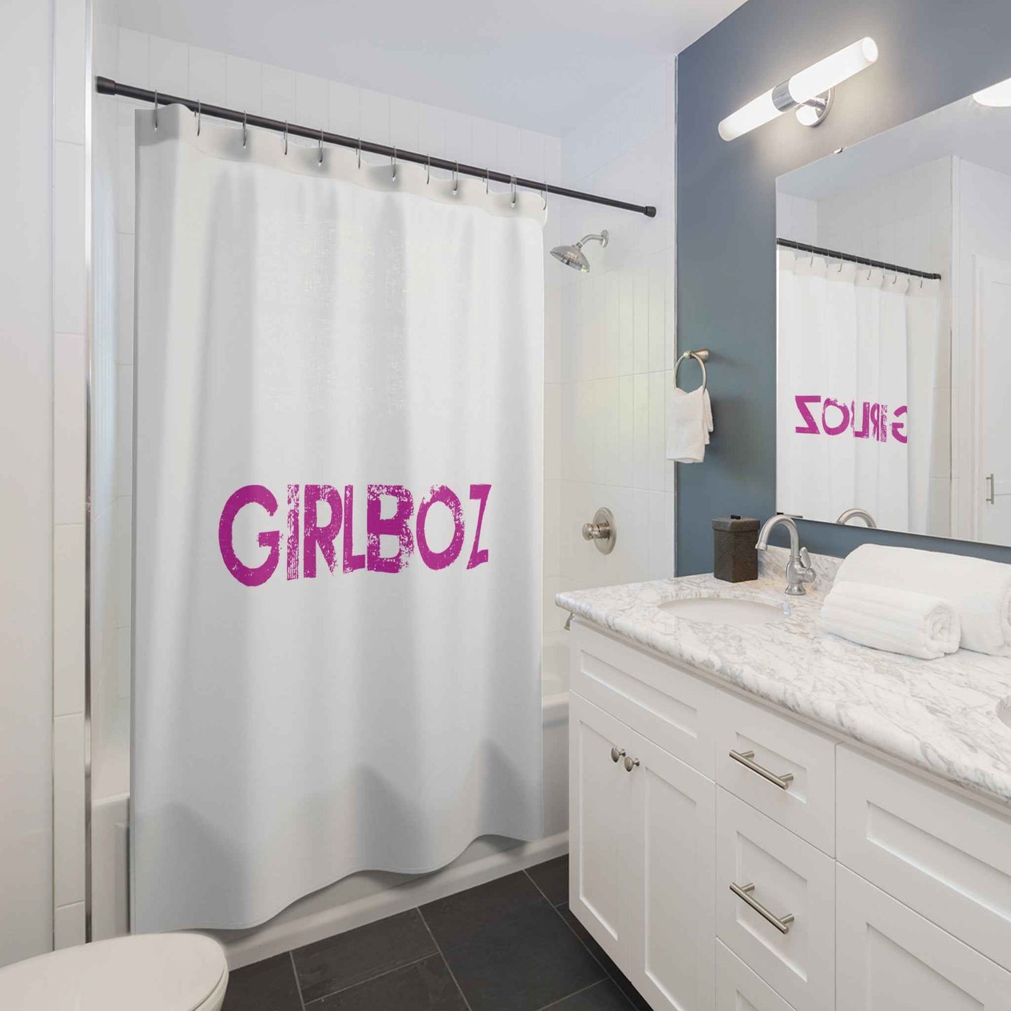 Shower Curtain - GIRLBOZ