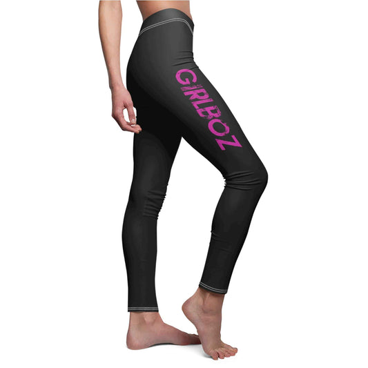 Women's Cut & Sew Casual Leggings - GIRLBOZ
