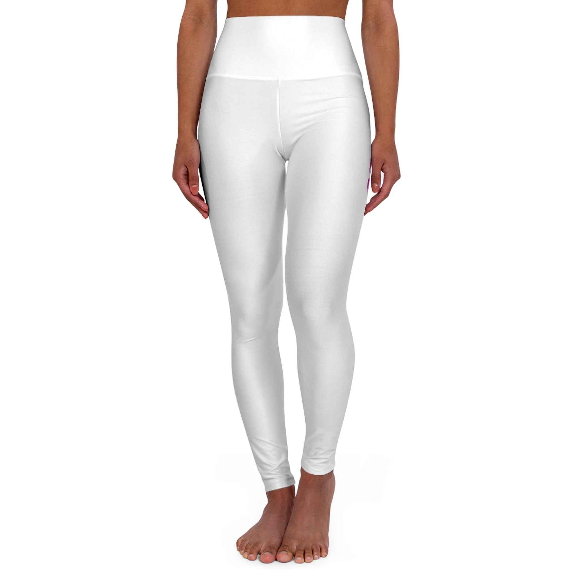 High Waisted Yoga Leggings - GIRLBOZ