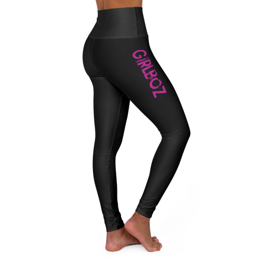 High Waisted Yoga Leggings - GIRLBOZ