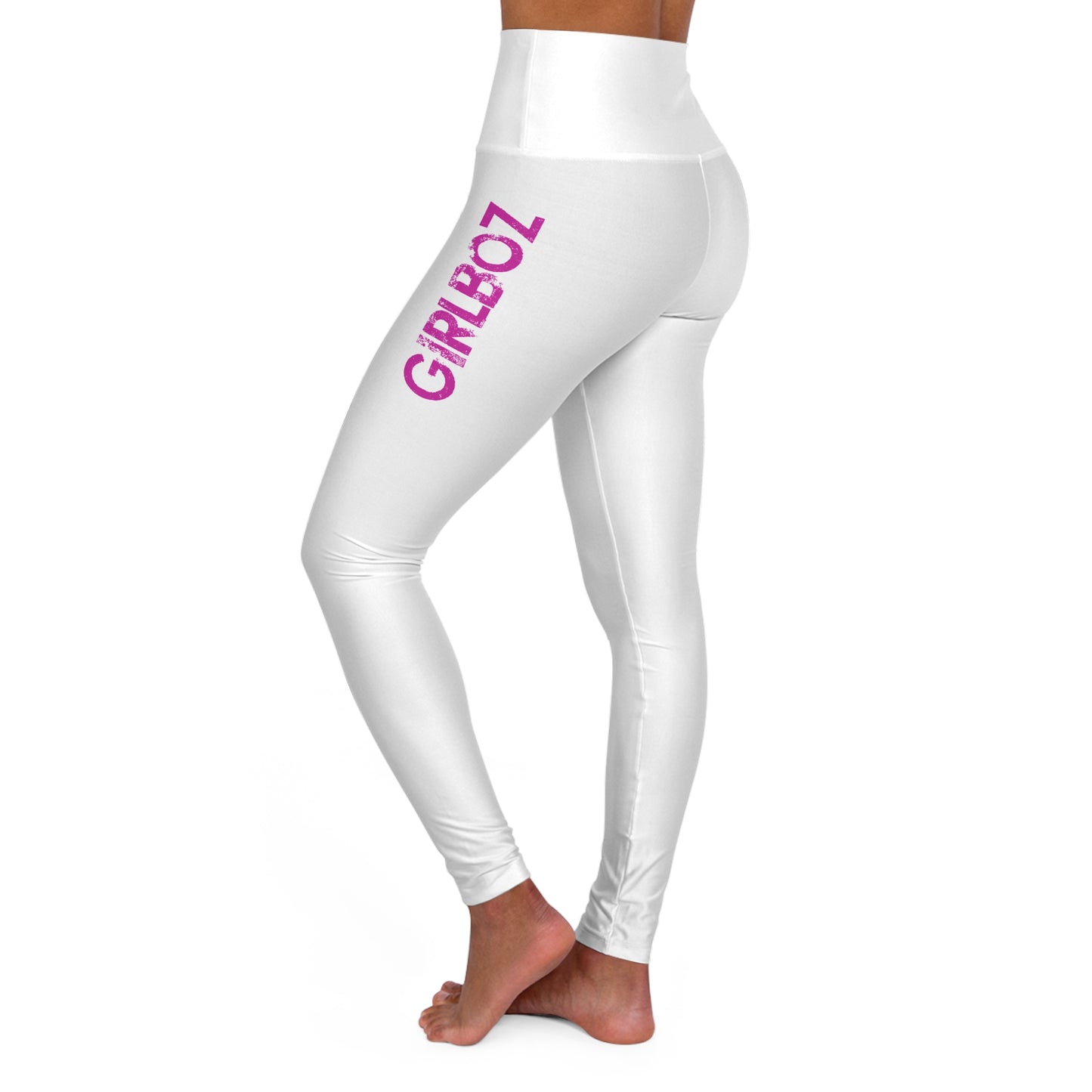 High Waisted Yoga Leggings - GIRLBOZ