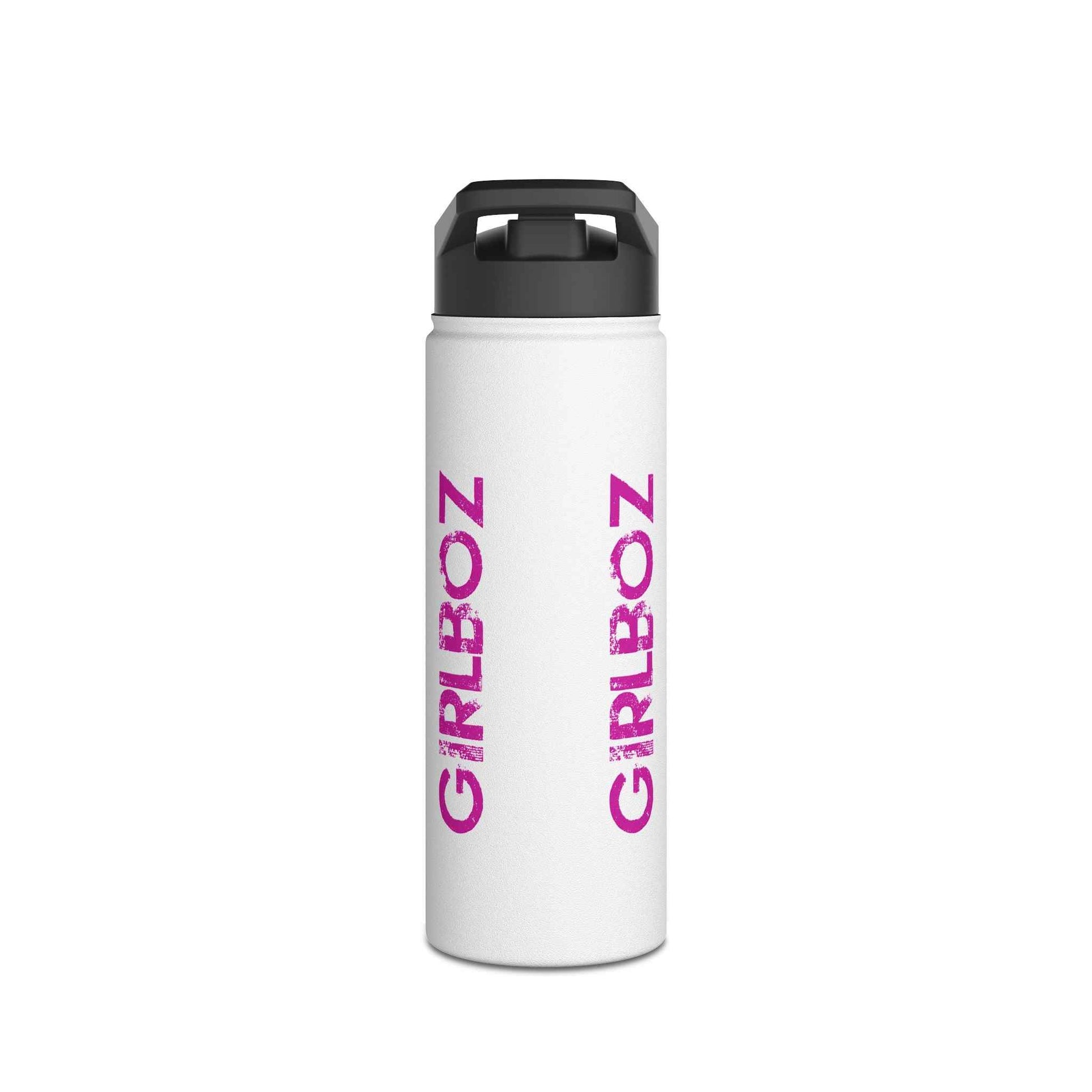 Stainless Steel Water Bottle, Standard Lid - GIRLBOZ