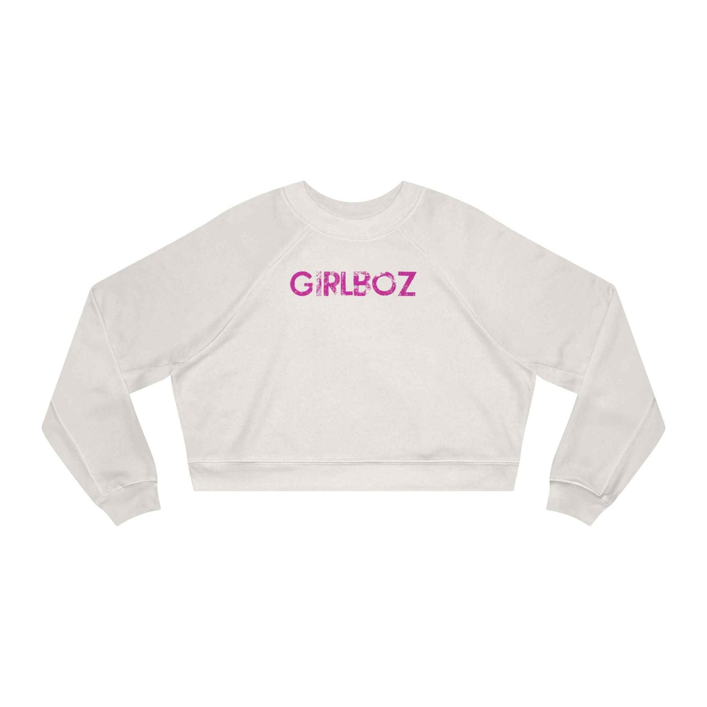 Women's Cropped Fleece Pullover - GIRLBOZ