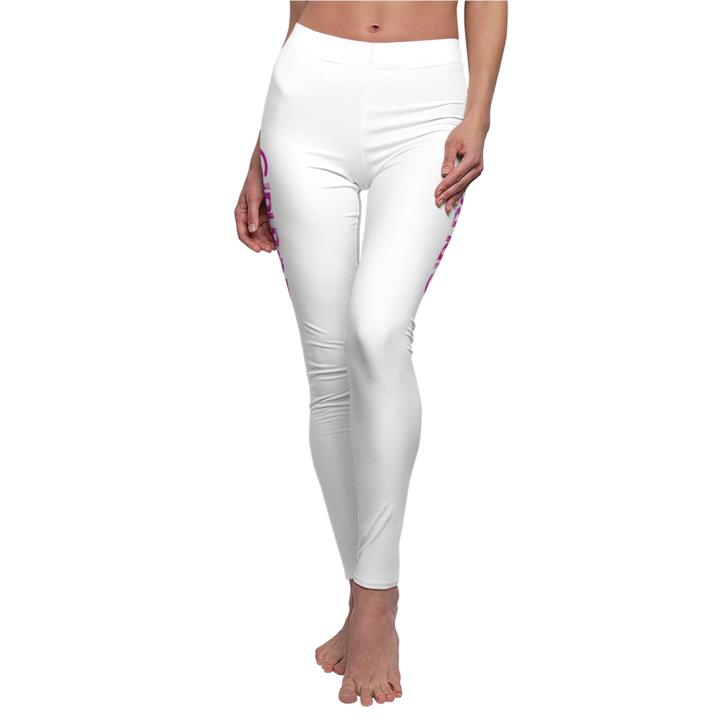 Women's Cut & Sew Casual Leggings - GIRLBOZ