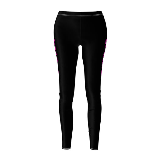 Women's Cut & Sew Casual Leggings - GIRLBOZ
