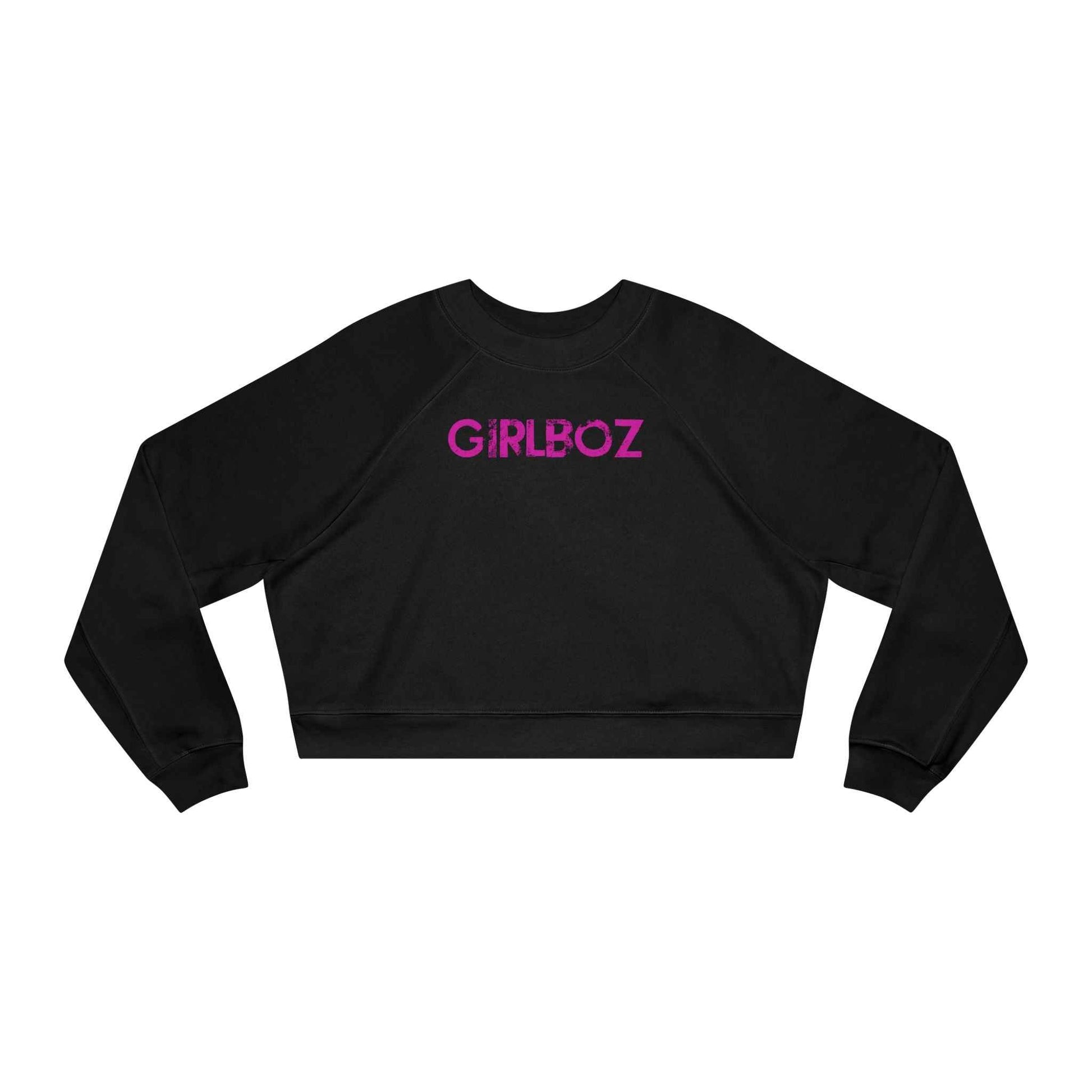 Women's Cropped Fleece Pullover - GIRLBOZ