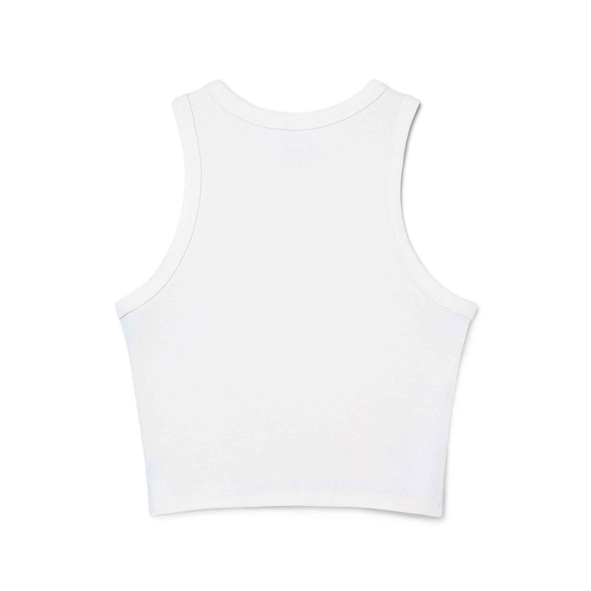 Women's Micro Rib Racer Tank Top - GIRLBOZ