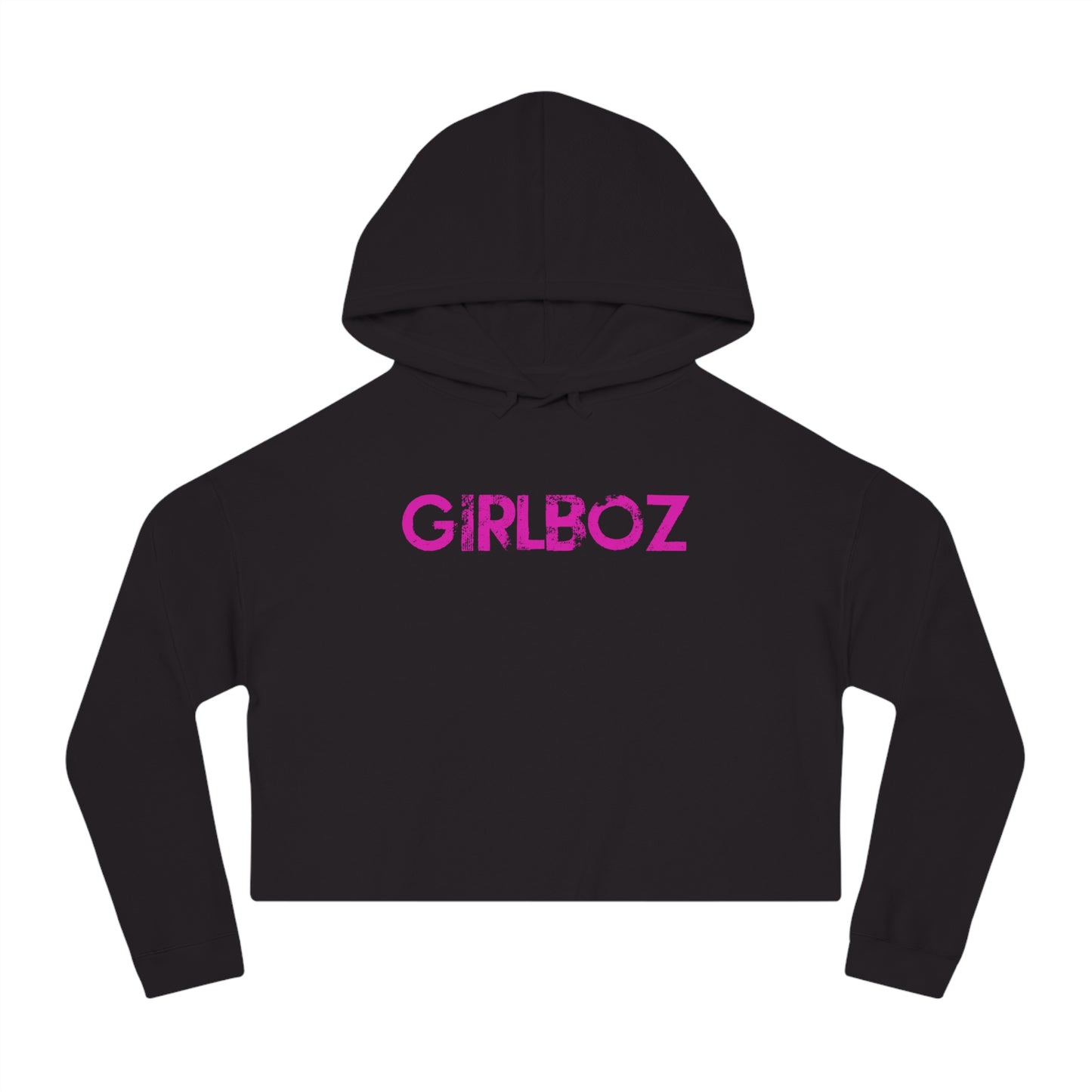 Women’s Cropped Hooded Sweatshirt - GIRLBOZ