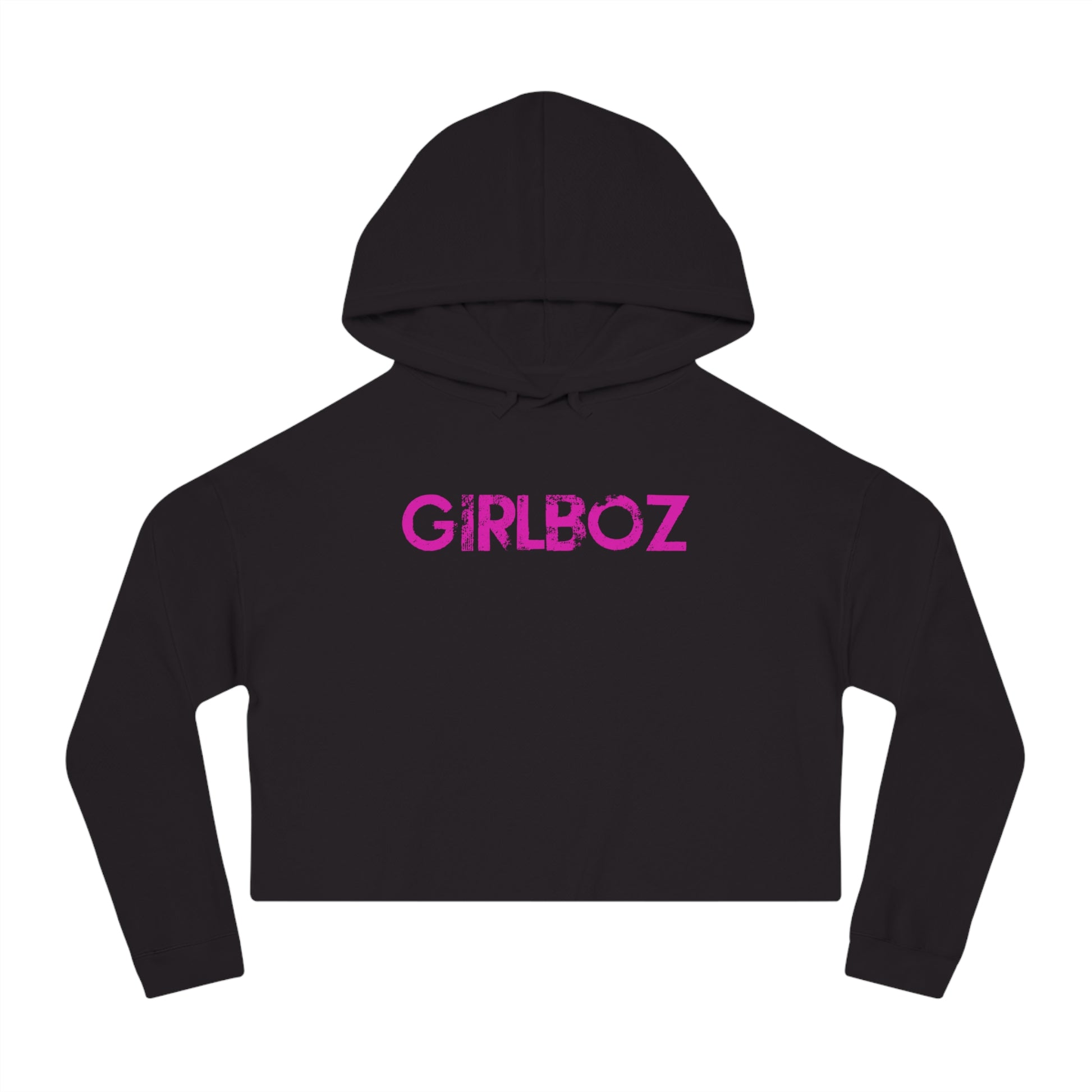 Women’s Cropped Hooded Sweatshirt - GIRLBOZ
