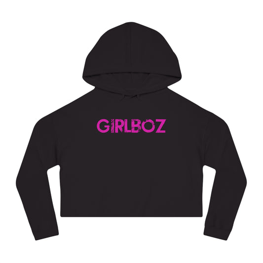 Women’s Cropped Hooded Sweatshirt - GIRLBOZ
