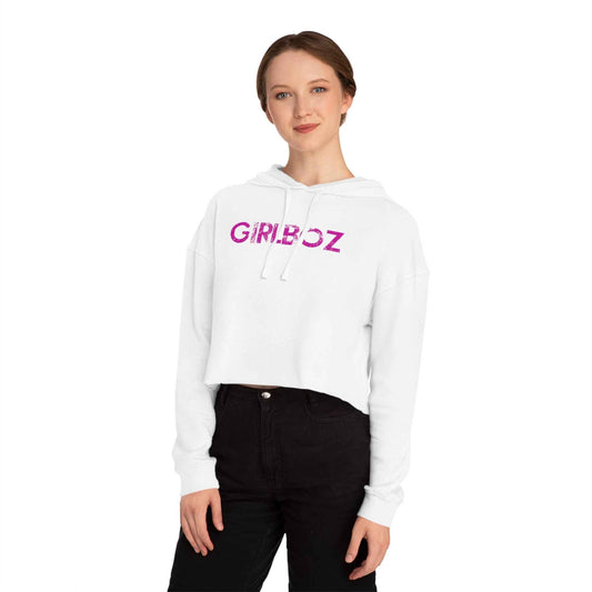 Women’s Cropped Hooded Sweatshirt - GIRLBOZ