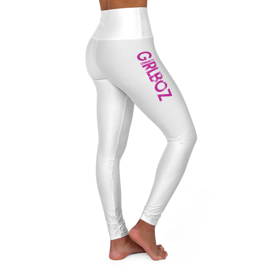 High Waisted Yoga Leggings - GIRLBOZ