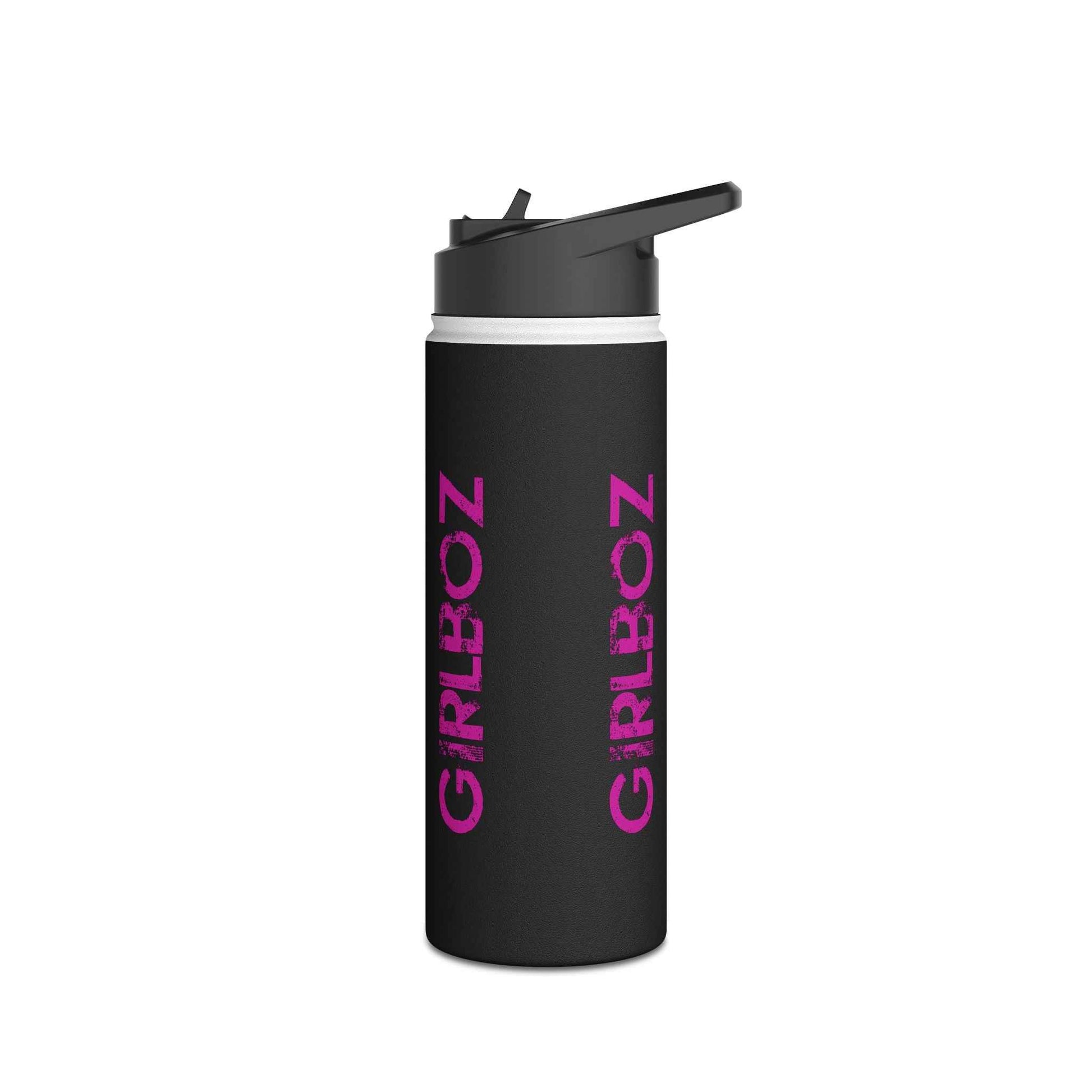 Stainless Steel Water Bottle, Standard Lid - GIRLBOZ