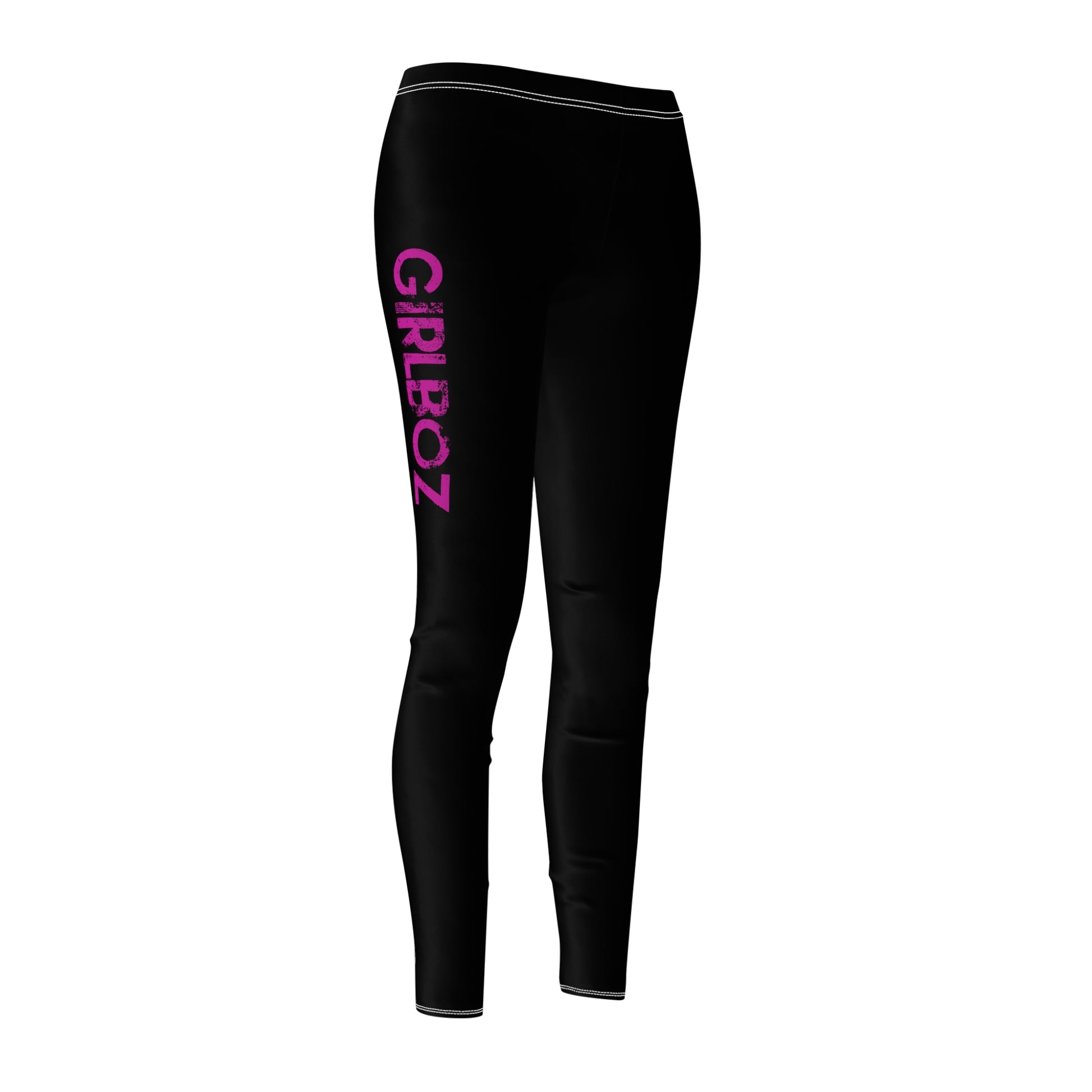 Women's Cut & Sew Casual Leggings - GIRLBOZ