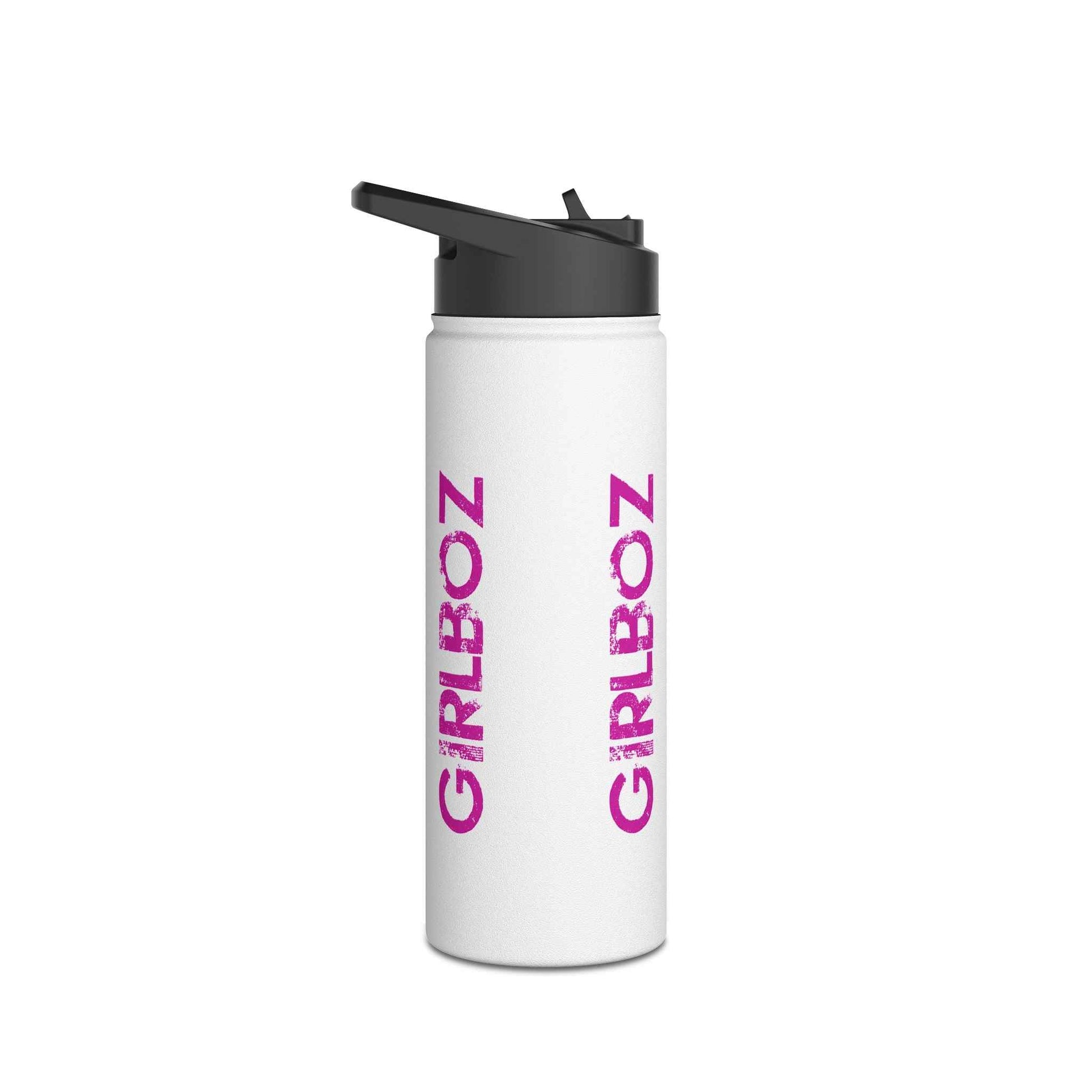 Stainless Steel Water Bottle, Standard Lid - GIRLBOZ