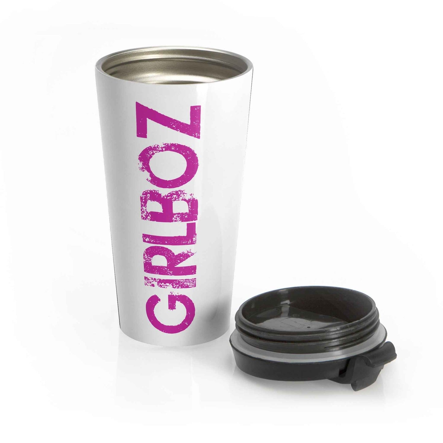 Stainless Steel Travel Mug - GIRLBOZ