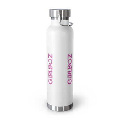 Copper Vacuum Insulated Bottle, 22oz - GIRLBOZ