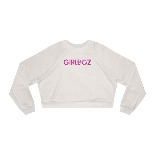 Women's Cropped Fleece Pullover - GIRLBOZ
