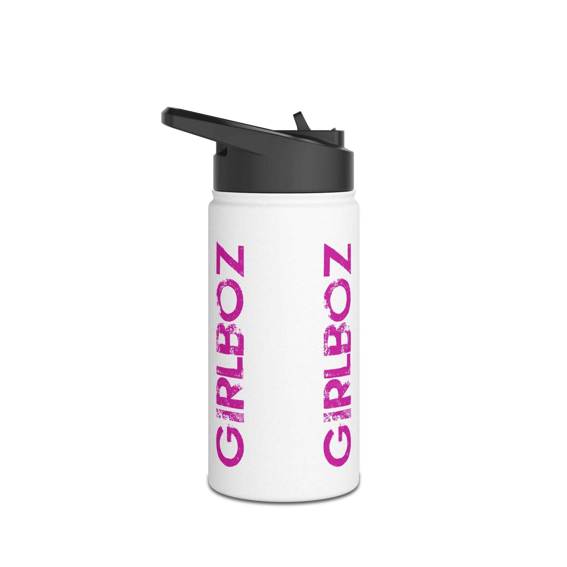 Stainless Steel Water Bottle, Standard Lid - GIRLBOZ