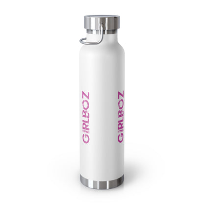 Copper Vacuum Insulated Bottle, 22oz - GIRLBOZ