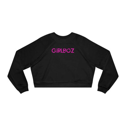 Women's Cropped Fleece Pullover - GIRLBOZ