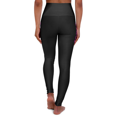 High Waisted Yoga Leggings - GIRLBOZ