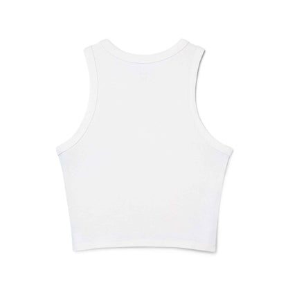 Women's Micro Rib Racer Tank Top - GIRLBOZ